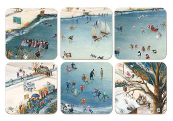 Onderzetters: Winter, Charlotte Dematons, Amnesty, Ophalen of Verzenden, Nieuw