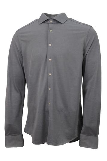 Vanguard Overhemd in maat L Blauw, Kleding | Heren, Verzenden, Gedragen, Blauw, Vanguard