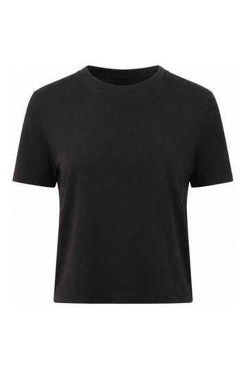 Organic Basics T-shirt in maat M Zwart, Kleding | Dames, T-shirts, Organic Basics, Verzenden, Zo goed als nieuw, Zwart