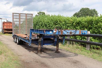 Veiling: Semi-Dieplader MOL 1112-15V-20-32 32000kg 1970, Overige kleuren, Overige brandstoffen, Aanhangers en Opleggers, BTW verrekenbaar