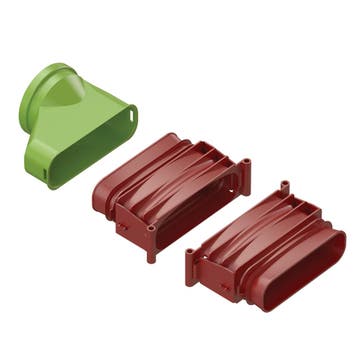 Air Excellent AE45sc Adapter voor luchtverdeelkast 200/800, Ophalen of Verzenden, Nieuw