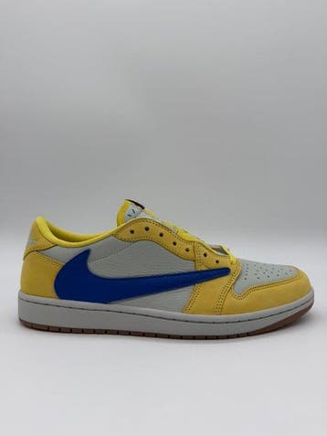 Nike - Jordan 1 Low Travis Scott Canary - Sneakers - Maat:, Kleding | Heren, Nieuw