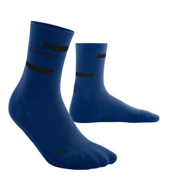 CEP Run Mid-Cut Compressie Sokken  Donkerblauw - Dames (34-3, Sport en Fitness, Verzenden, Nieuw, Kleding