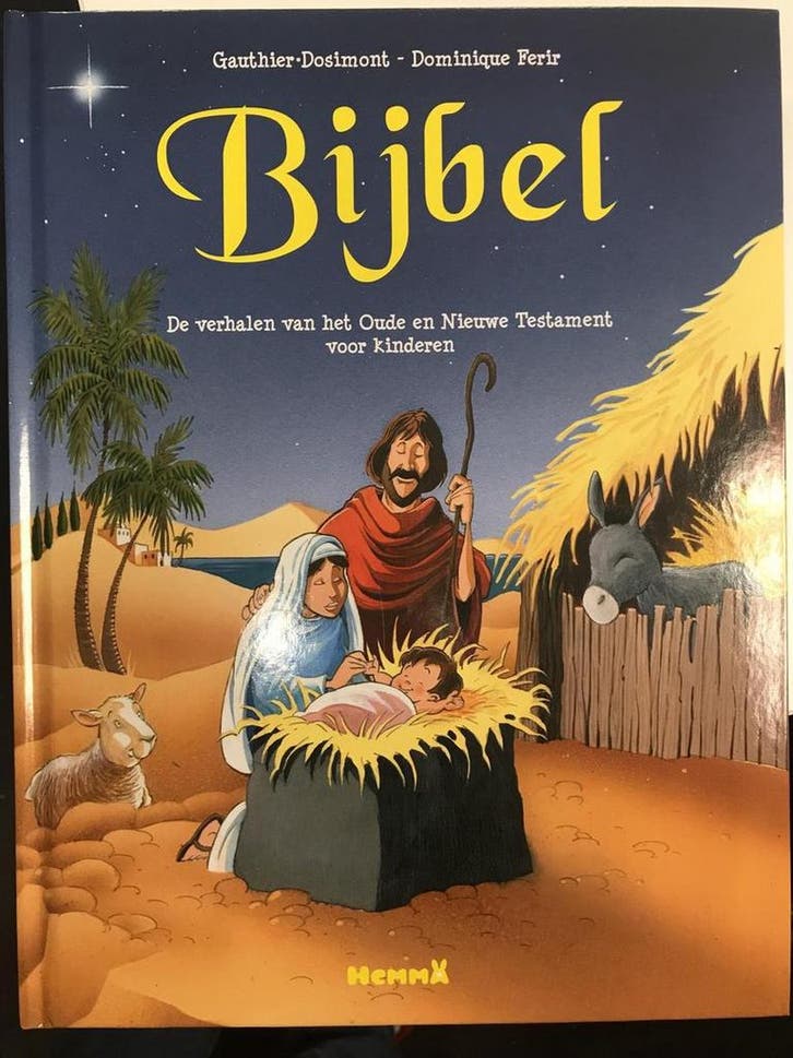BIJBEL, DE VERHALEN VAN HET OUDEN EN HET NIEUWE TESTAMENT, Boeken, Kinderboeken | Jeugd | 10 tot 12 jaar, Zo goed als nieuw, Verzenden