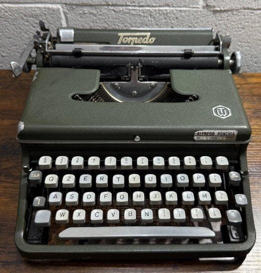 Torpedo Modello 18 - Typemachine - 1950-1960, Antiek en Kunst, Kunst | Designobjecten