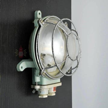 Wandlamp - Metaal, Glas