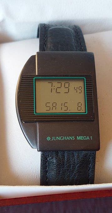 Junghans - mega 1 radio control mens watch. - Zonder, Sieraden, Tassen en Uiterlijk, Horloges | Heren, Nieuw