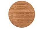 Corsica dining tuintafel 160øxH75 cm rond teak 4 Seasons, Tuin en Terras, Ophalen of Verzenden, Nieuw, Teakhout