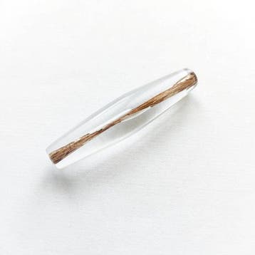 Oud Tibetaans of Nepalees rotskwarts Kralen-talisman voor de
