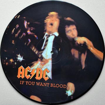 vinyl picture / shape - AC/DC - If You Want Blood... ...Y..., Verzenden, Zo goed als nieuw