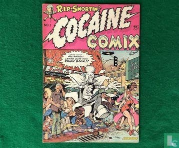 Cocaine Comix - 1975, Overige gebieden, Verzenden, Boates, Brent, Stout, William., Gelezen
