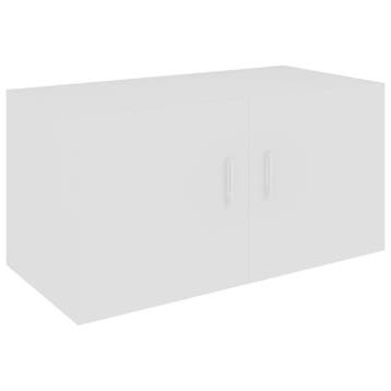 Hangkast Wit 80cm | Retourdeal 41% Korting, Ophalen of Verzenden, Zo goed als nieuw, Minder dan 150 cm, Minder dan 100 cm