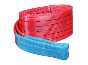 Hijsband Rood 5 ton - 10 meter, Verzenden, Nieuw