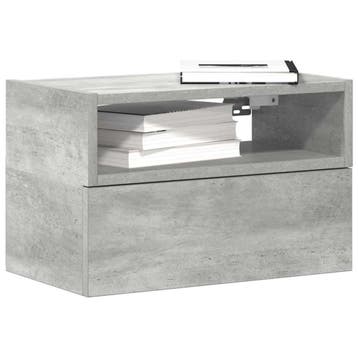 vidaXL Nachtkastjes 2 st wandgemonteerd 45x26x28,5 cm, Minder dan 45 cm, Verzenden, Nieuw, Minder dan 55 cm