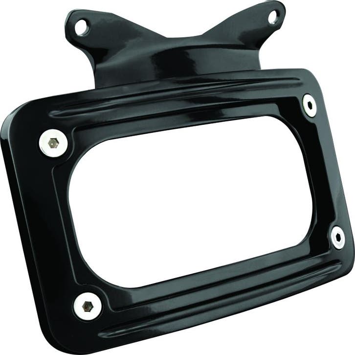 Kuryakyn Curved License Plate Mount Black, Auto diversen, Tuning en Styling, Ophalen of Verzenden