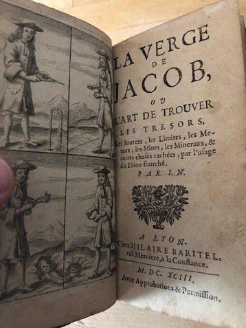 (Jean Nicolas) - La Verge de Jacob ou lArt de trouver les