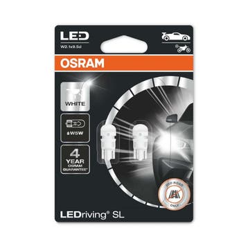 Osram W5W LED Retrofit Wit W2.1x9.5d 2 Stuks, Verzenden, Nieuw