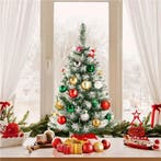 2dekans | Yaheetech Tafelkerstboom Met Verlichting – 48 x 48, Diversen, Kerst, Ophalen of Verzenden, Zo goed als nieuw