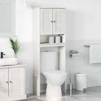 vidaXL Toiletkast met plank VIGO Wit en Antiek Wit 60 x 27 x, Huis en Inrichting, Verzenden, Nieuw