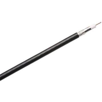 Belden PE Coax-kabel H125 ZWART per meter, Doe-het-zelf en Verbouw, Elektra en Kabels, Ophalen of Verzenden, Nieuw