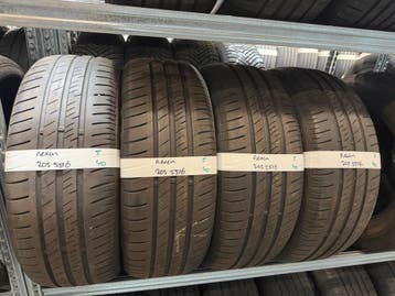 205-55-16 Nexen Zomerbanden 5mm Incl Montage 205 55 16, Ophalen, Gebruikt, 16 inch, 205 mm