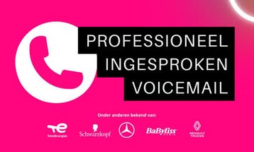 Professioneel voicemail in laten spreken, Nieuw