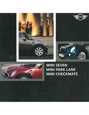 2005 MINI BROCHURE NEDERLANDS, Nieuw, Author