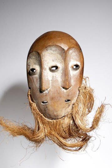Dubbele Lukwakongo-masker - Lega - DR Congo, Antiek en Kunst