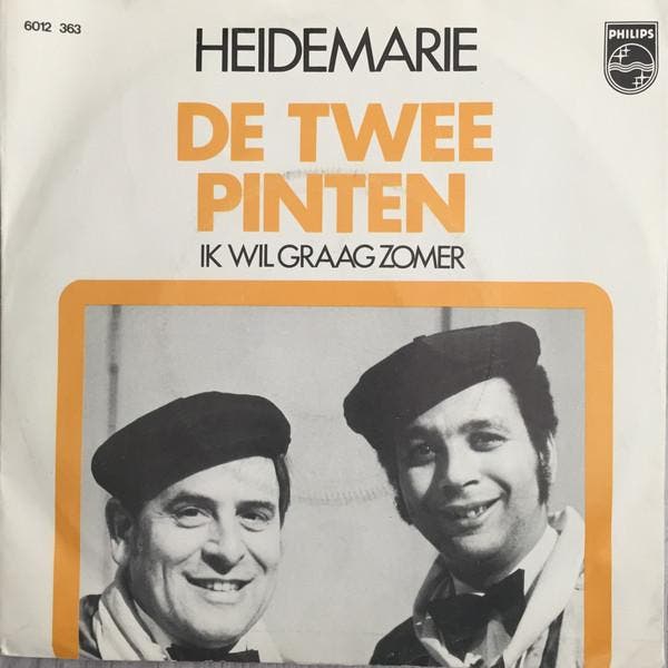 vinyl single 7 inch - De Twee Pinten - Heidemarie, Cd's en Dvd's, Vinyl Singles, Zo goed als nieuw, Verzenden