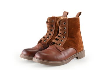 Milo &amp; Mila Boots Meisjes in maat 28 Cognac, Verzenden, Jongen of Meisje, Schoenen, Zo goed als nieuw
