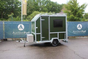 Veiling: Gesloten aanhangwagen 01E 750kg 2500x1500x1850mm, Ophalen, Gebruikt