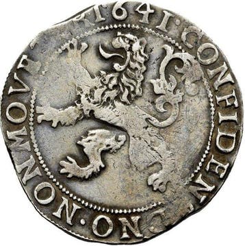 Nederland, Gelderland 1/2 Leeuwendaalder (Half Lion Dollar)
