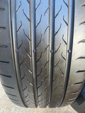 215/55r18 95H continental dot25, Ophalen, 18 inch, Band(en), Zomerbanden