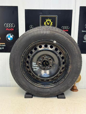 1 stuk Reservewiel 205/60R16 inch Ford Transit Connect 5x108, Gebruikt, 16 inch, Banden en Velgen, 205 mm