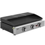 Gasgrill 7,5 KW Draagbare Tafelgrill Met 3 Branders Keramisc, Verzenden