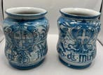 Vaas (2) - Albarelli - maiolica, Antiek en Kunst