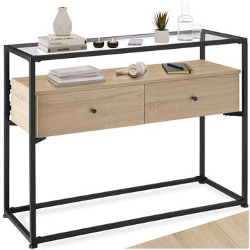 Consoletafel Reading 101,5x41,5x80,5cm, Huis en Inrichting, Tafels | Bijzettafels, Verzenden, Nieuw