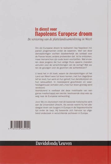 In dienst voor Napoleons Europese droom 9789058264992, Verzenden, Gelezen, Joost Welten