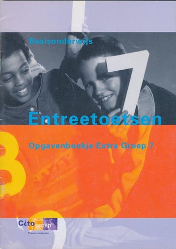 Entreetoets CITO EXTRA oranje groep 7, Verzenden, Nieuw