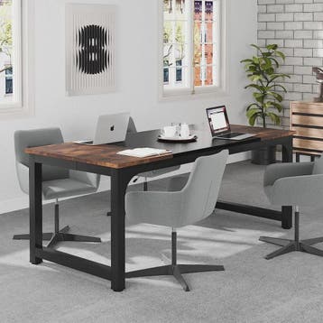 Tribesigns Modern Bureau - Ruim Werkstation voor Thuis of Ka, Verzenden, Nieuw