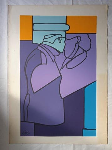 Avami - Deux personnages enlacés - Jaren 2000