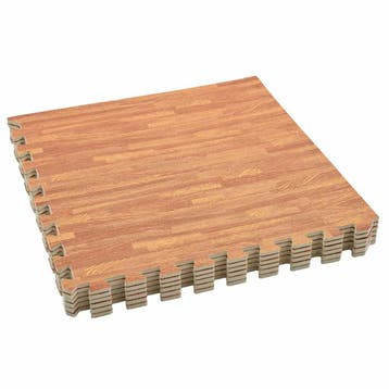 vidaXL Zwembad Grondmat 6 st Hout 4,32  EVA Schuim, Verzenden, Nieuw