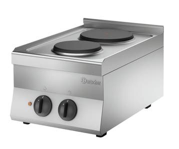Bartscher Fornuis | Elektrisch | 2 Platen | 1x 2.6kW + 1x 1., Ophalen of Verzenden, Nieuw in verpakking