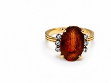 H. Stern - Ring - 18 karaat Geel goud - 3.15ct. tw. Quartz -, Nieuw