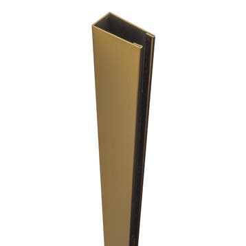 BRAUER Muurprofiel PVD goud geborsteld, Ophalen of Verzenden, Nieuw, Bad