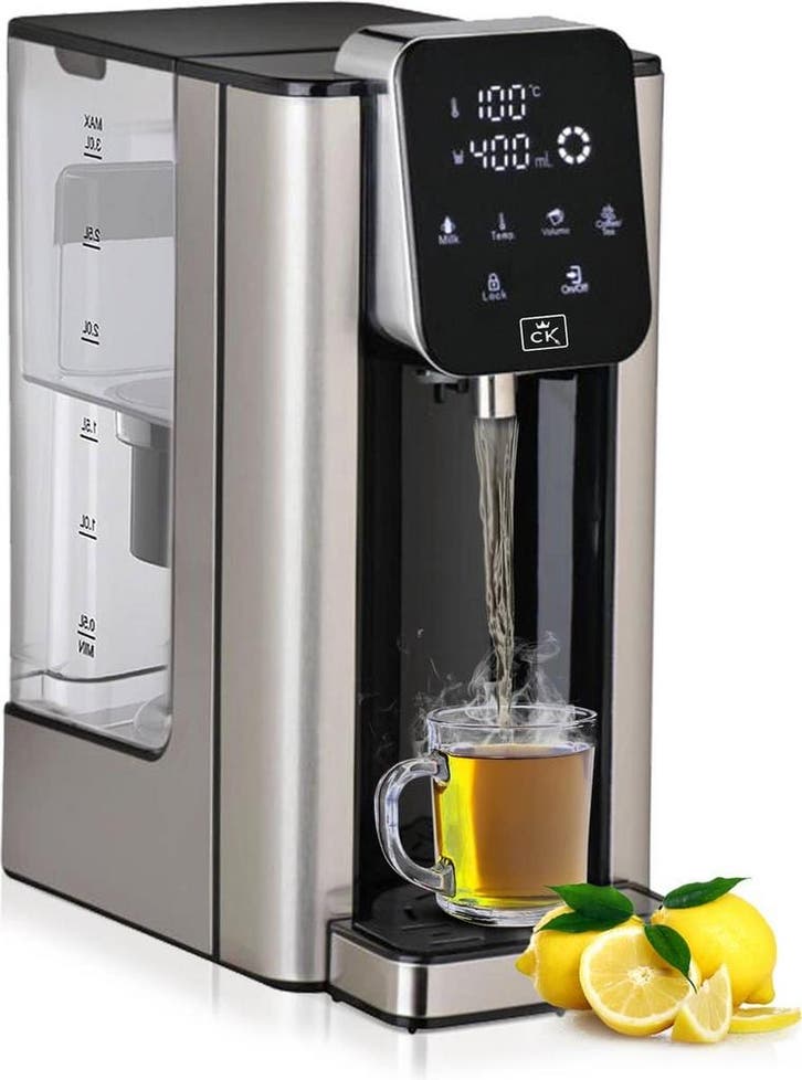 CuisineKing Heetwaterdispenser V2 4.0L - Touch Display -, Witgoed en Apparatuur, Waterkokers, Zo goed als nieuw, Ophalen of Verzenden