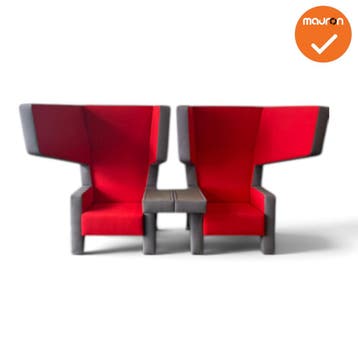 Earchair Prooff - Akoestische overlegstoelen - Set van 2..., Werkplek, Ophalen of Verzenden, Gebruikt, Overige typen