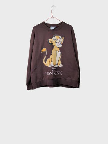 Disney Sweatshirts Heren maat L Bruin Vintage, Ophalen of Verzenden, Nieuw