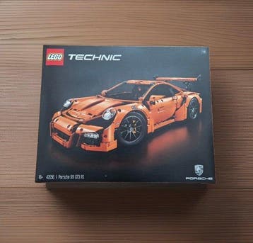 Lego Set - Technic - 42056 Porsche 911 GT3 RS mit LED-Licht, Nieuw
