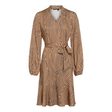 Marc Aurel • jurk grafische print • 36, Kleding | Dames, Verzenden, Nieuw, Maat 36 (S), Marc Aurel